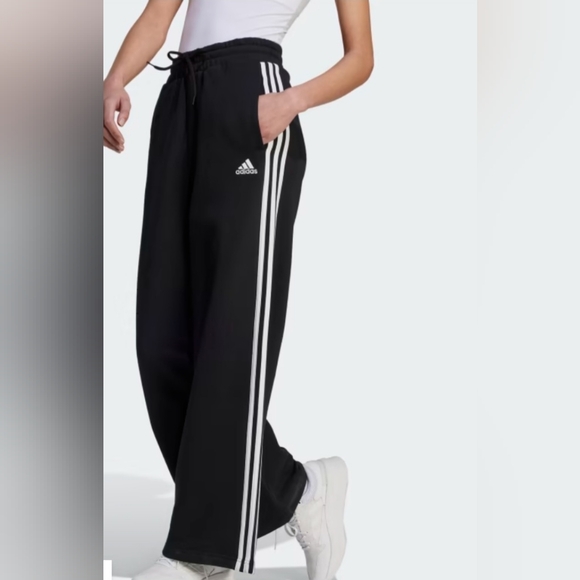adidas Pants - UPDATE!! Adidas wide leg pants womens MEDIUM
